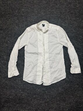 H&M White Shirt with Black Brand Tag
